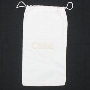 Chloe 12x7 Cream Drawstring Dust Bag Pouch
